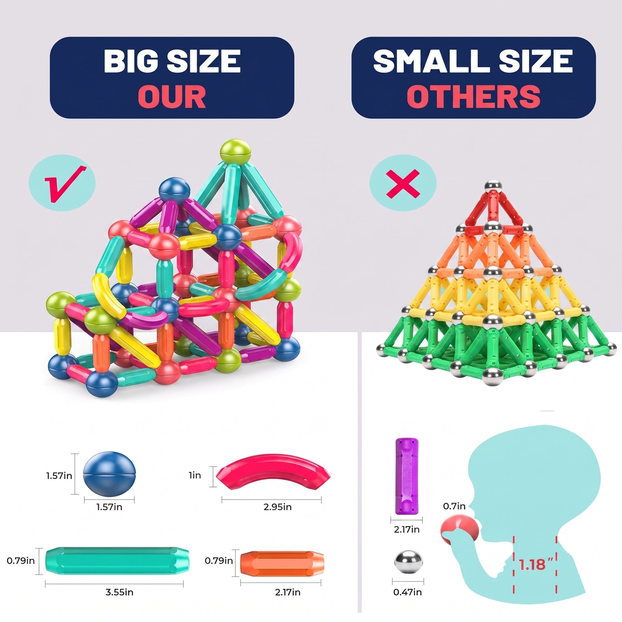 Magnetic Building Blocks